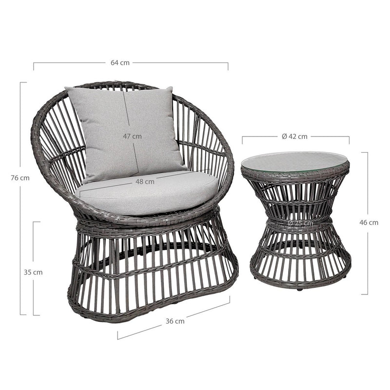 Lounge-Set Natal – Detailaufnahme der Oberfläche