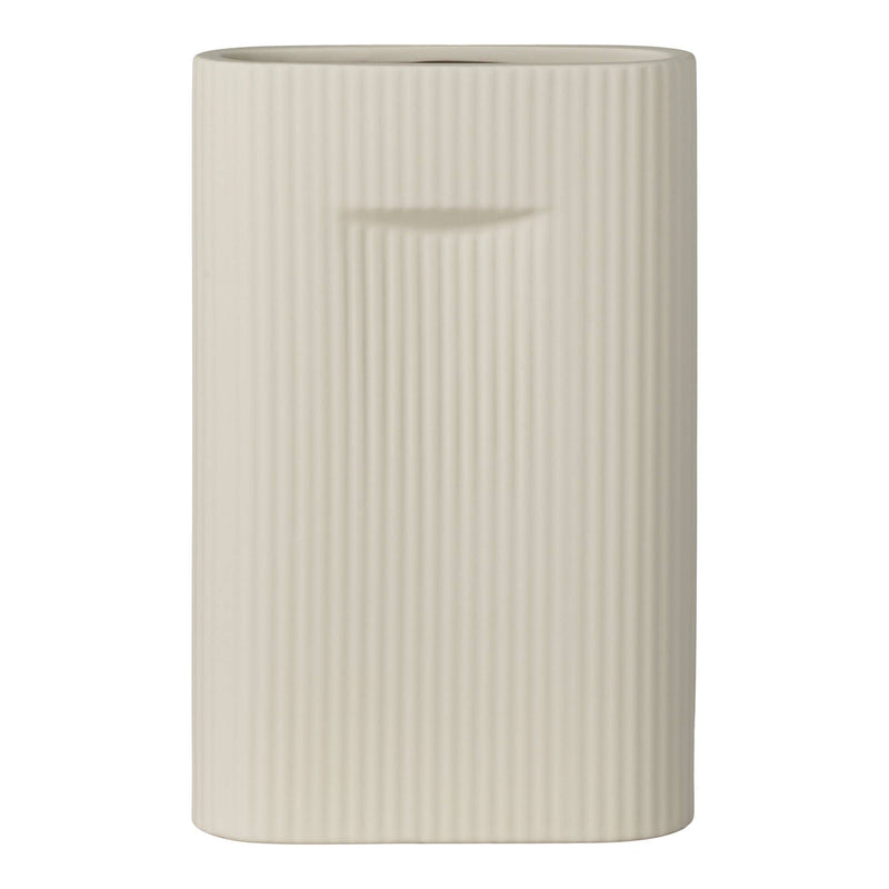 Vase Grau