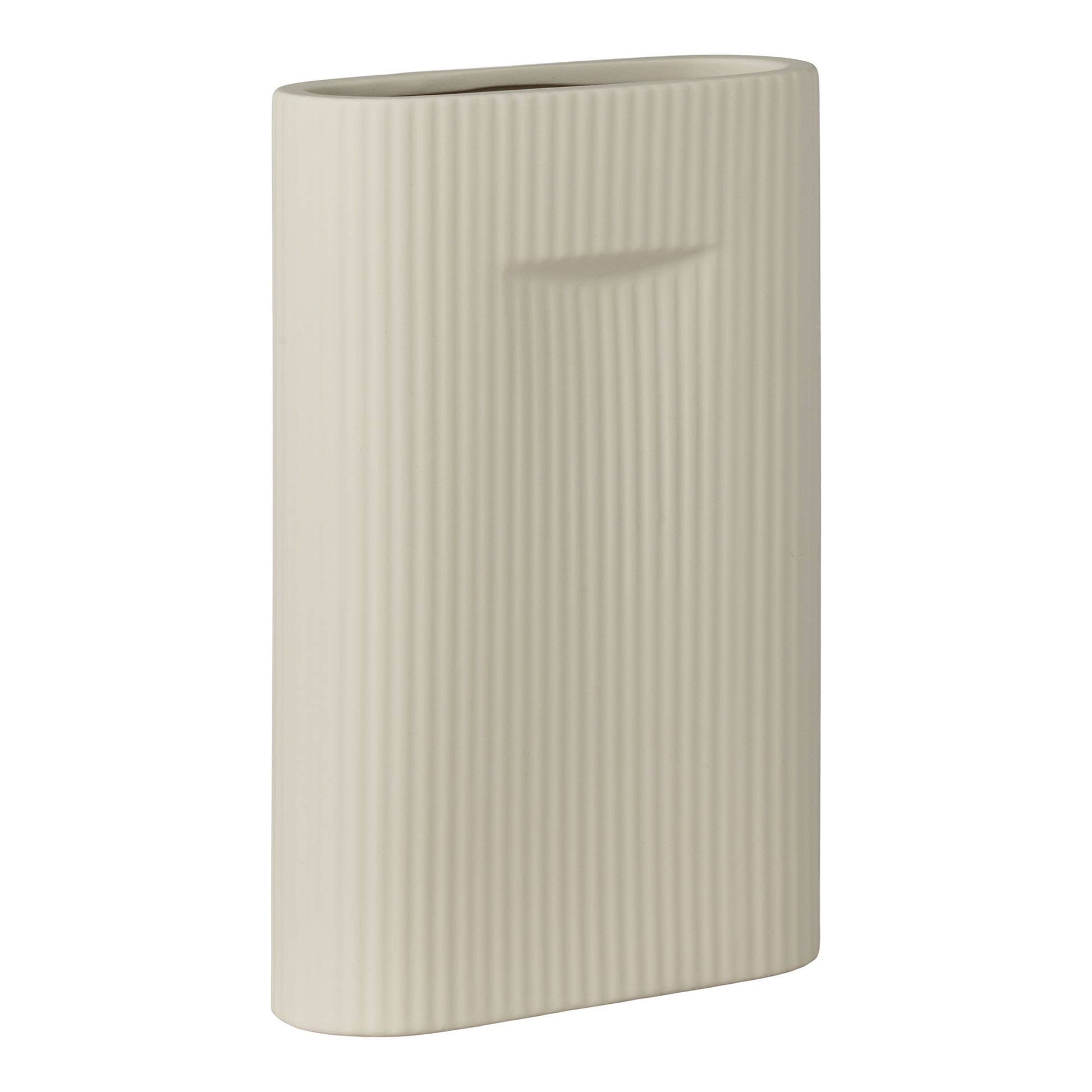 Vase Grau