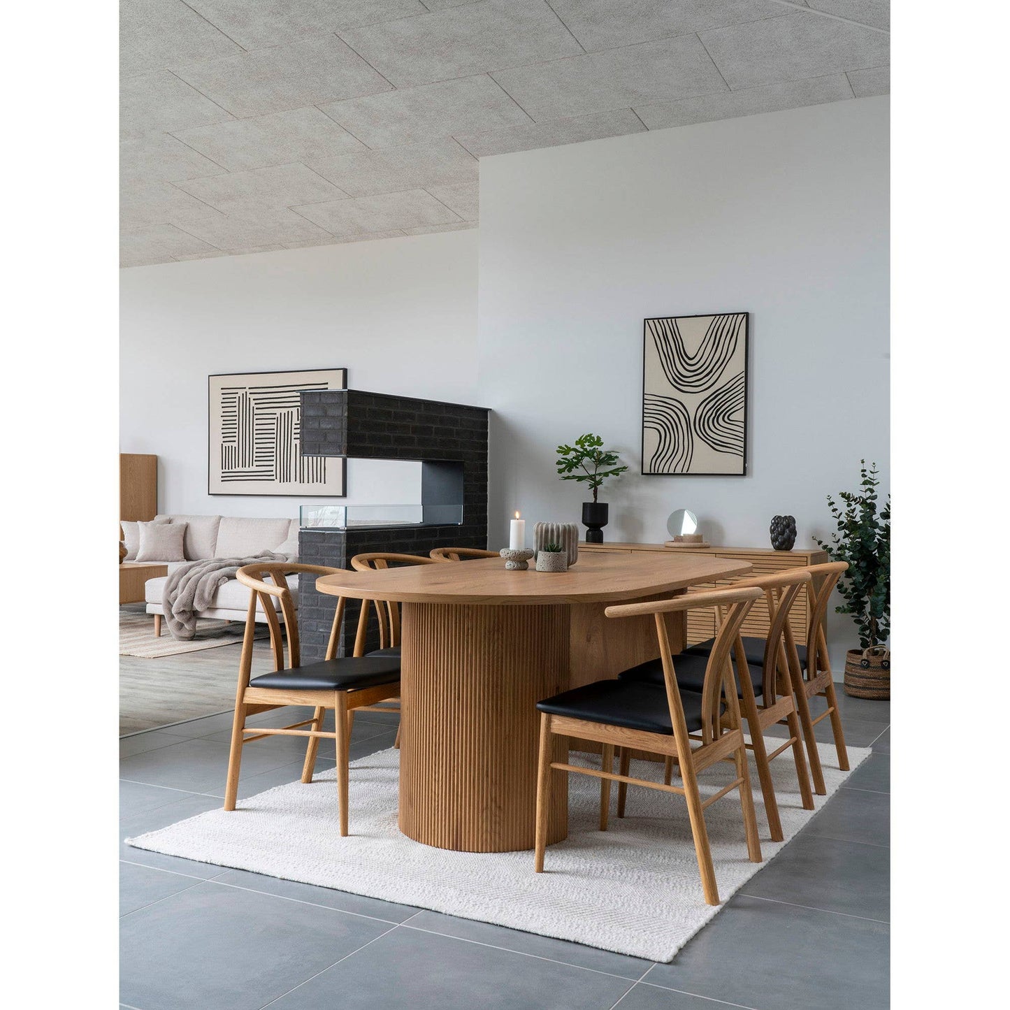 Tablett - Travertin - Naturbeige