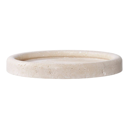 Tablett - Travertin - Naturbeige