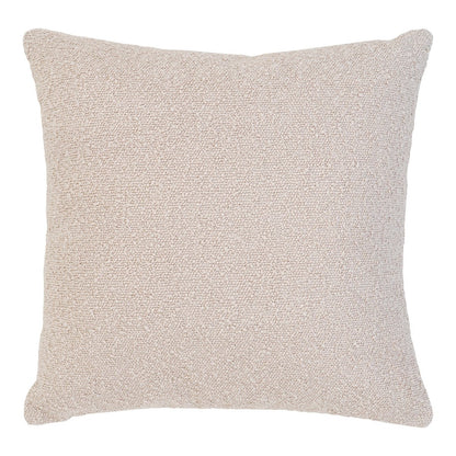 Kissen Savannah – Bouclé Beige, 45 × 45 cm